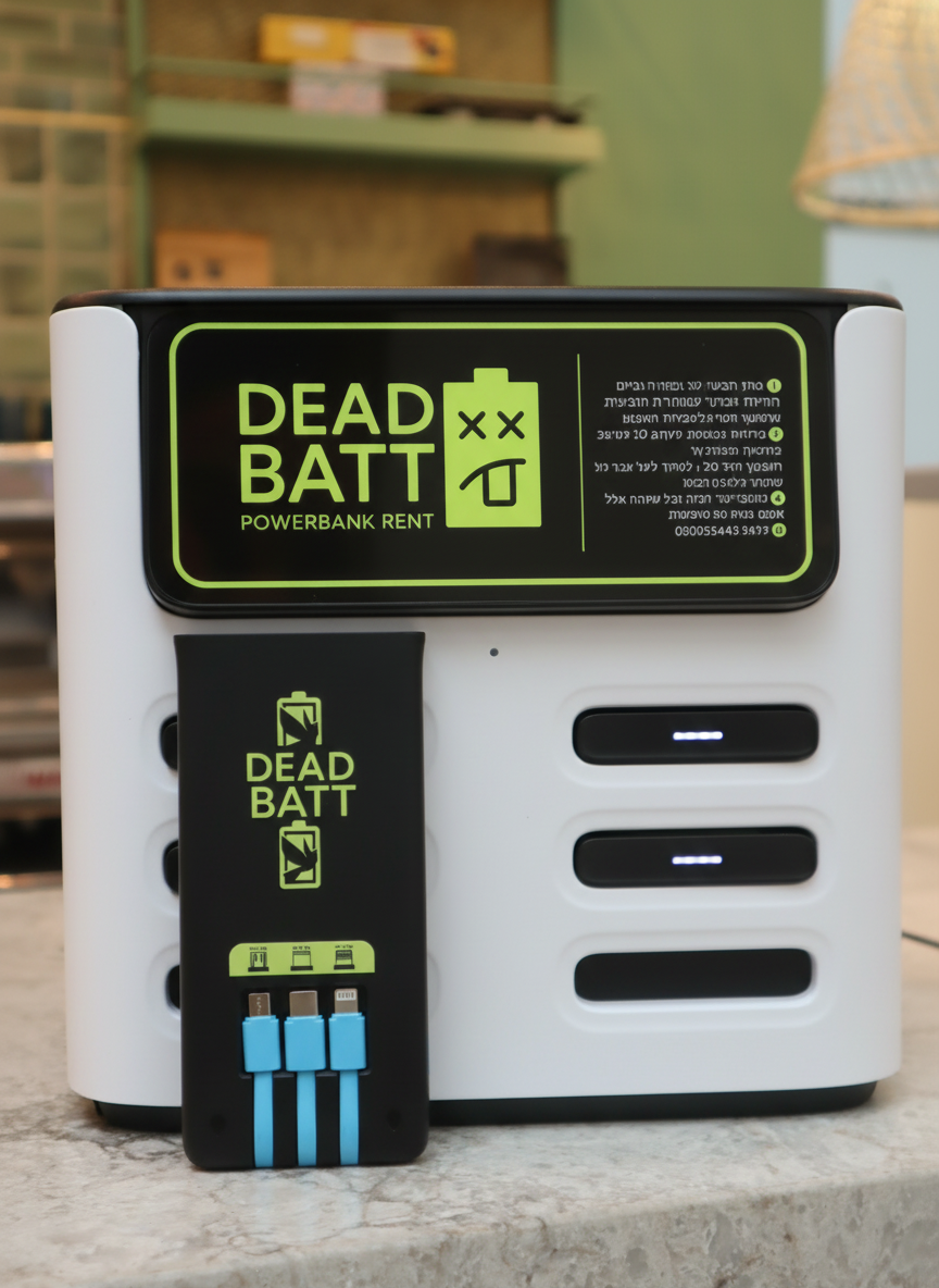 תחנת Dead Batt עם מטען נייד